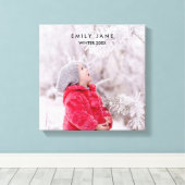 カスタム写真 キャンバスプリント (インサイチュ (ウッドフロア))