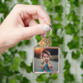 カスタム写真 キーホルダー (手)