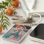 カスタム写真 キーホルダー (正面右)