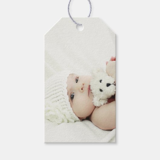 カスタム写真 ギフトタグ (正面)