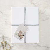 カスタム写真 ギフトタグ (より糸付き)