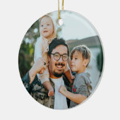 カスタム写真 セラミックオーナメント (左)