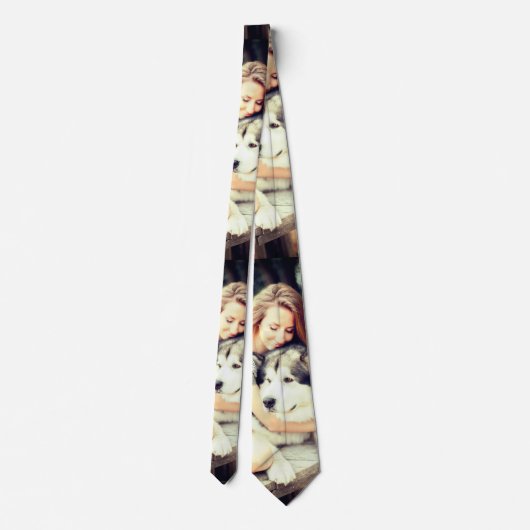 カスタム写真 ネクタイ (裏面)