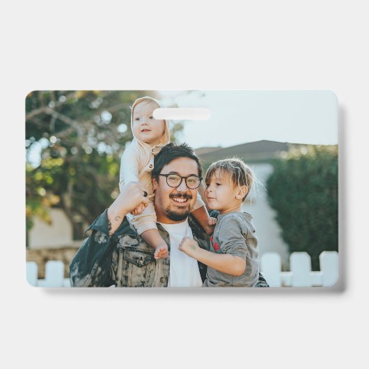 カスタム写真 バッジ (正面)