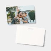 カスタム写真 バッジ (正面＆裏面)