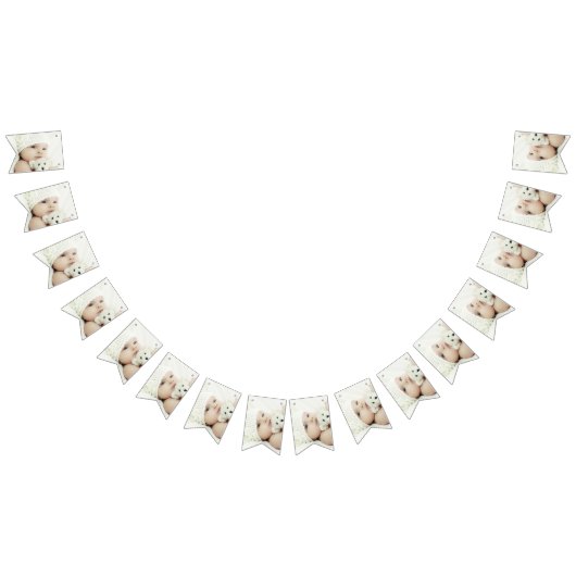 カスタム写真 バンティングフラッグ (全)