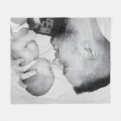 カスタム写真 フリースブランケット (正面(横))