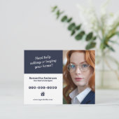 カスタム写真 – プロフェッショナル連絡実在財団 ポストカード (スタンド正面)