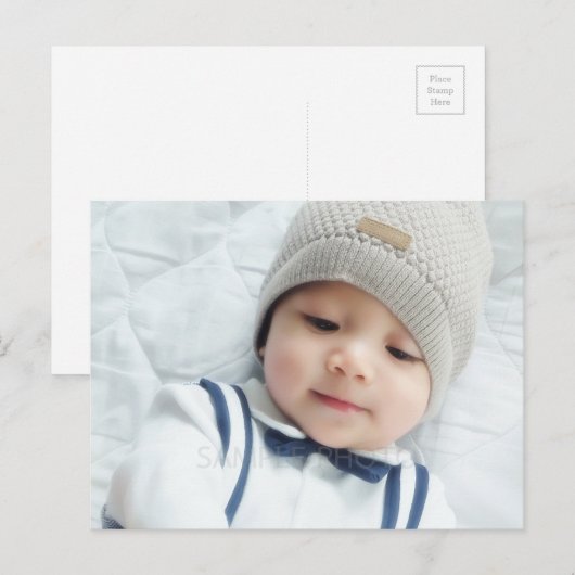 カスタム写真 ポストカード (正面/裏面)