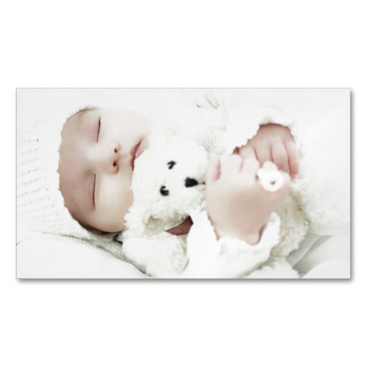 カスタム写真 マグネット名刺 (正面)