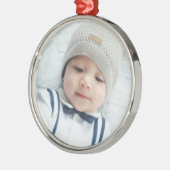 カスタム写真 メタルオーナメント (左)