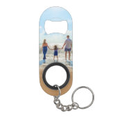 カスタム写真 – ユニーク自分のデザイン パーソナライズされた キーホルダー栓抜き (裏面)