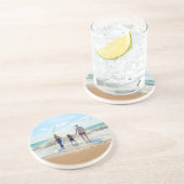 カスタム写真 – ユニーク自分のデザイン パーソナライズされた コースター (側面)