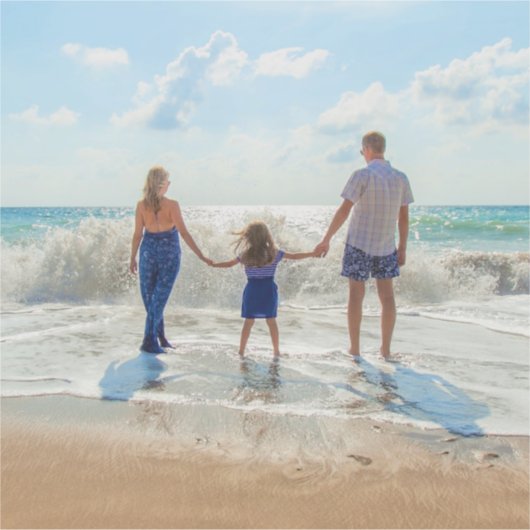 カスタム写真 – ユニーク自分のデザイン パーソナライズされた シール (正面)