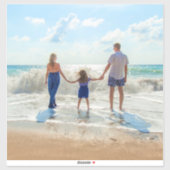 カスタム写真 – ユニーク自分のデザイン パーソナライズされた シール (シート)