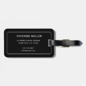 カスタム写真 ラゲッジタグ (裏面横)