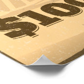 カスタム写真 ワANTED デッド オア アライブ ヴィンテージ ウェスタン ポスター (角)