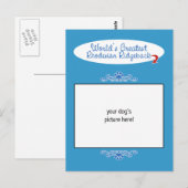 カスタム写真！世界最高のローデシアンのリッジバック ポストカード (正面/裏面)