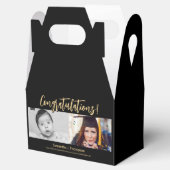 カスタム写真、卒業おめでとう フェイバーボックス (オープン)