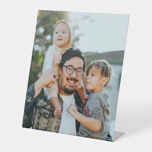 カスタム写真 台座サイン (正面)