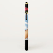 カスタム写真&名エレガント花模様2 Case-Mate iPhoneケース (裏面/右)