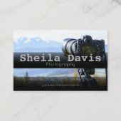 カスタム写真 名刺 (裏面)