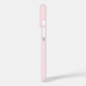 カスタム写真 名前 年 かわいい犬 フレーズ ピンク Case-Mate iPhoneケース (裏面 / 左)