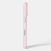 カスタム写真 名前 年 かわいい犬 フレーズ ピンク Case-Mate iPhoneケース (裏面 / 右)