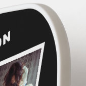 カスタム写真、名前、色 ピックルボールラケット (左詳細)