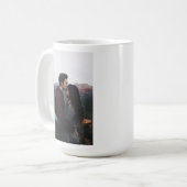 カスタム写真&名前Mugバレンタインの贈り物 コーヒーマグカップ (正面左)