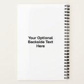 カスタム写真、氏名、学年 ノートブック (裏面)