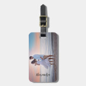 カスタム写真 |独自の荷札を作成 ラゲッジタグ (正面縦)