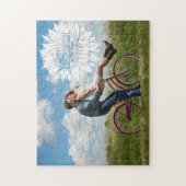 カスタム写真 |生素晴らしきている日 ジグソーパズル (縦)