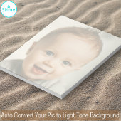 カスタム写真 |画像をライトトーンに自動変換 ノートパッド