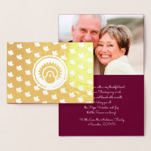 カスタム写真 |紅葉、トルコ感謝祭