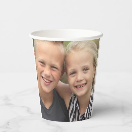 カスタム写真 紙コップ (裏面)