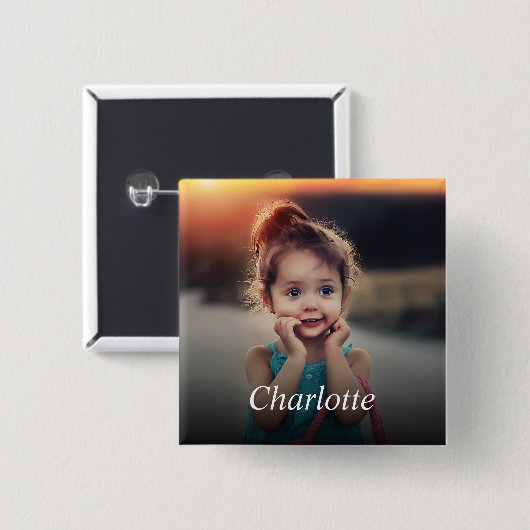 カスタム写真 缶バッジ (正面&裏面)