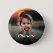 カスタム写真 缶バッジ (正面)