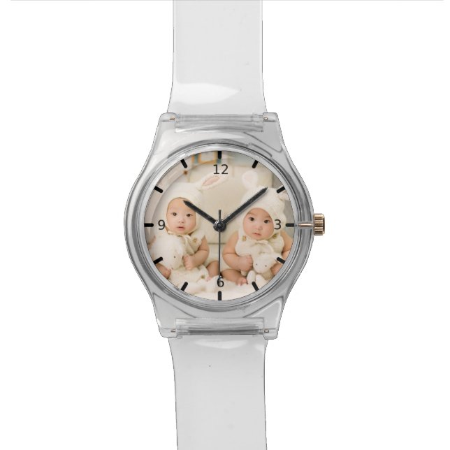 カスタム写真 腕時計 (クローズアップ)