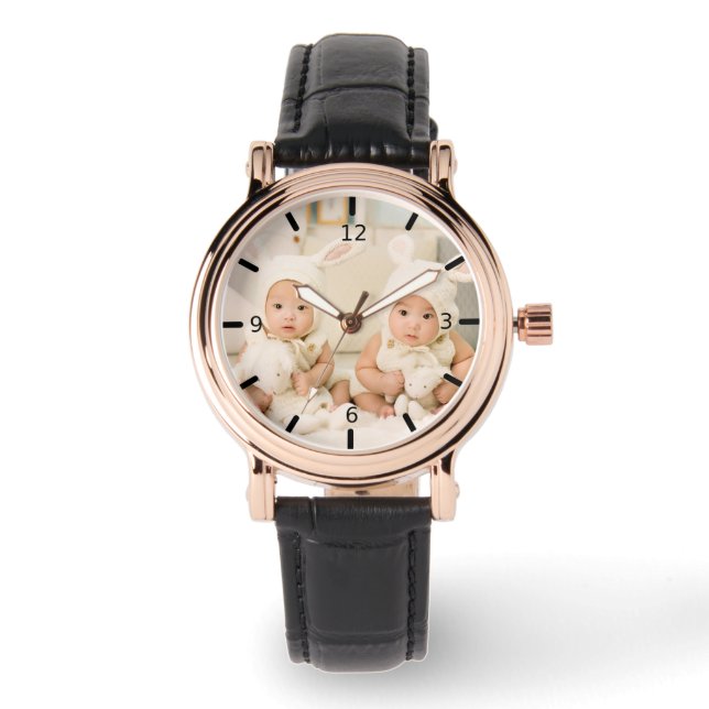 カスタム写真 腕時計 (正面)