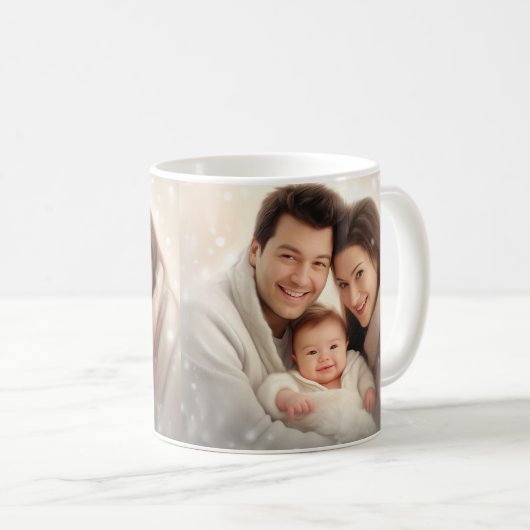 カスタム写真(自分の写真や文字の追加) コーヒーマグカップ (正面右)
