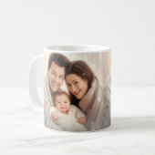 カスタム写真(自分の写真や文字の追加) コーヒーマグカップ (正面左)