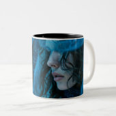 カスタム写真(自分の写真や文字の追加) ツートーンマグカップ (正面右)