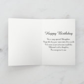 カスタム写真、誕生日。 カード (内部)