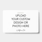 カスタム写真 2.13" x 3.38" バッジ (正面)
