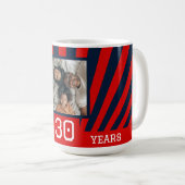 カスタム写真、ANY AGE応援誕生日Mag コーヒーマグカップ (正面右)