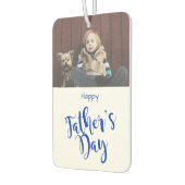 カスタム写真 | Happy Father's Day カーエアーフレッシュナー (左)