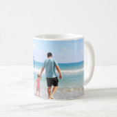 カスタム写真 | Happy Father's Day コーヒーマグカップ (正面右)
