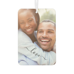 カスタム写真Air Freshener Your Love Photos Gift カーエアーフレッシュナー