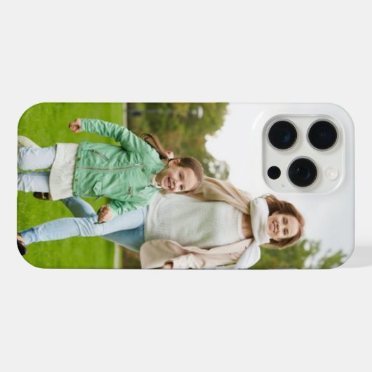 カスタム写真Apple iPhoneケース iPhone 15 Pro Maxケース (裏面横)